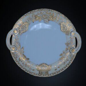 Vintage Nippon Morimura Hand-painted Dish